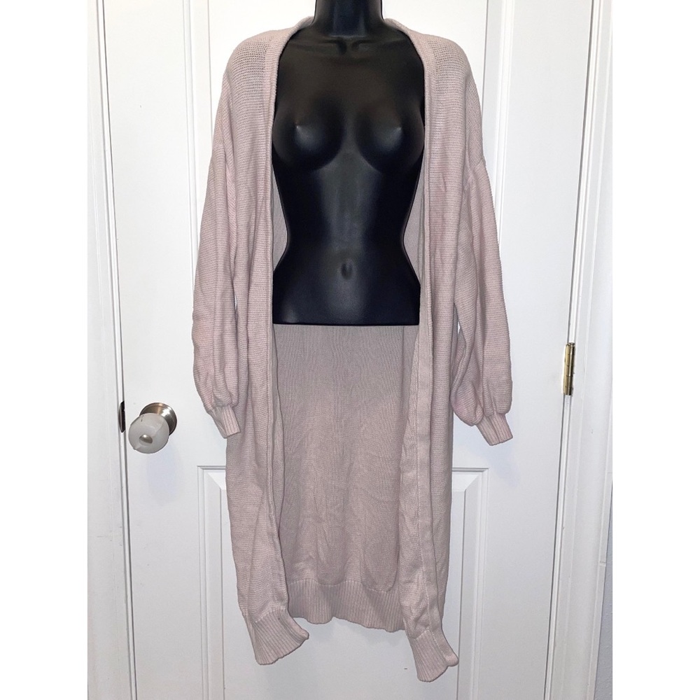 Long Light pink sweater